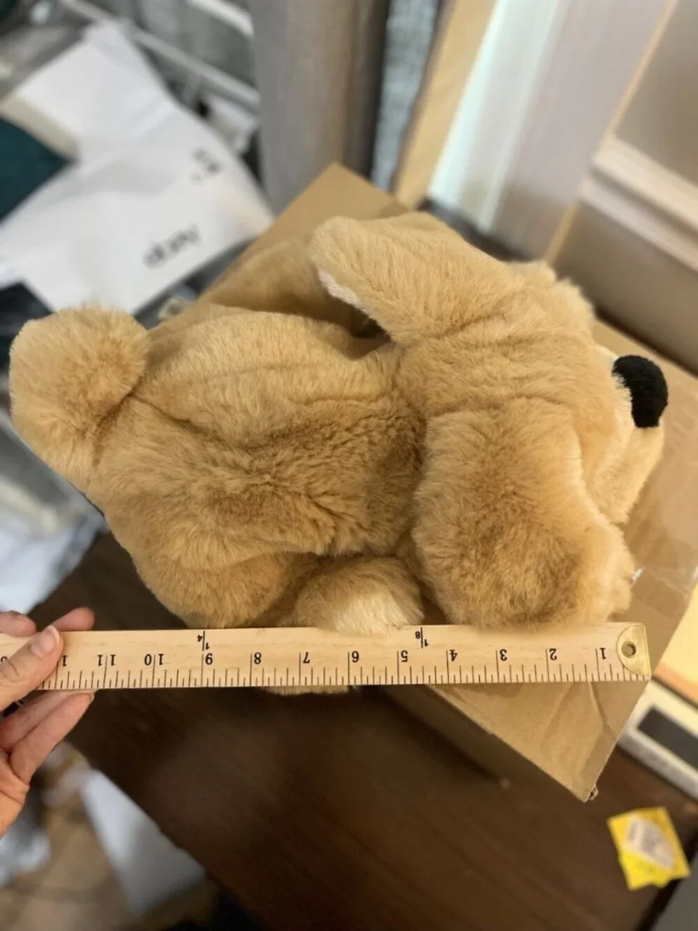 Vintage FAO Schwarz Patrick The Pup Puppet Dog 22